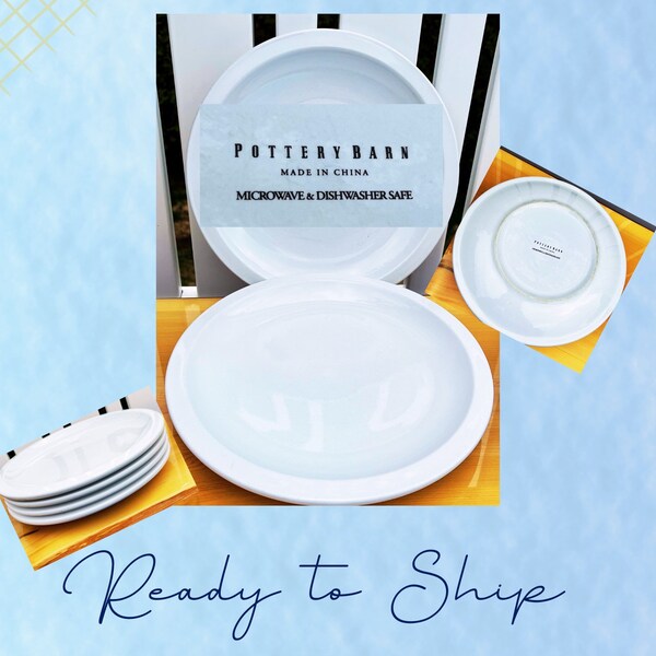 Pottery Barn Porcelain Plates Etsy