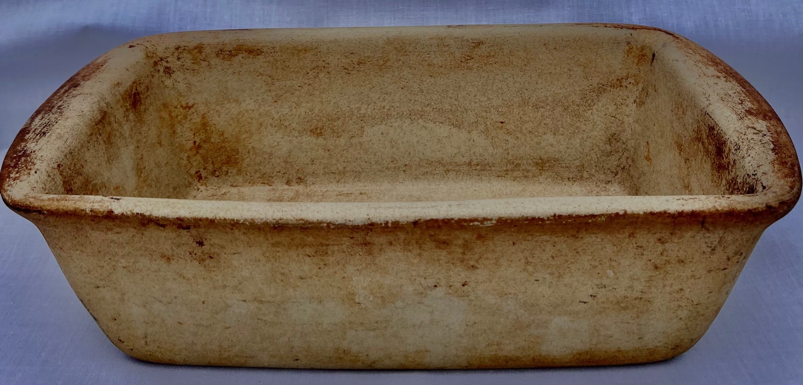 Stone Loaf Pan Baking Bread Seasoned Vintage Pampered Chef Etsy