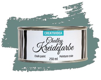 Kreidefarbe Shabby Chic Möbel Polaris Grau