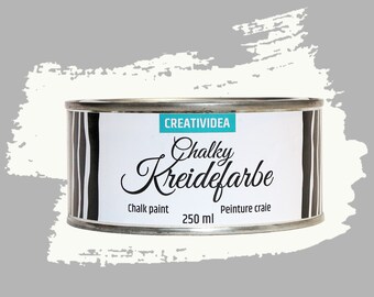 Kreidefarbe Shabby Chic Möbel Edles Weiß