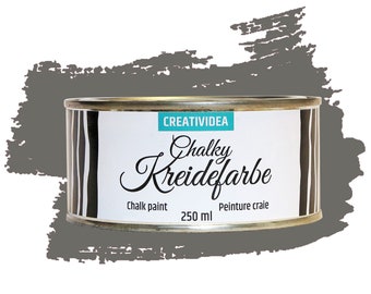 Kreidefarbe Chic Möbel Graphit