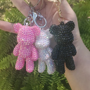 Bedazzled Bear Keychains [DIY Kits & Customs Available]