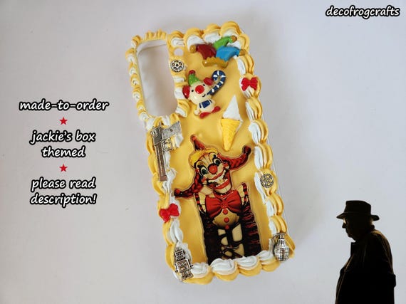 Jackie's Box Decoden Phone Case - Funny Horror Game Music Video