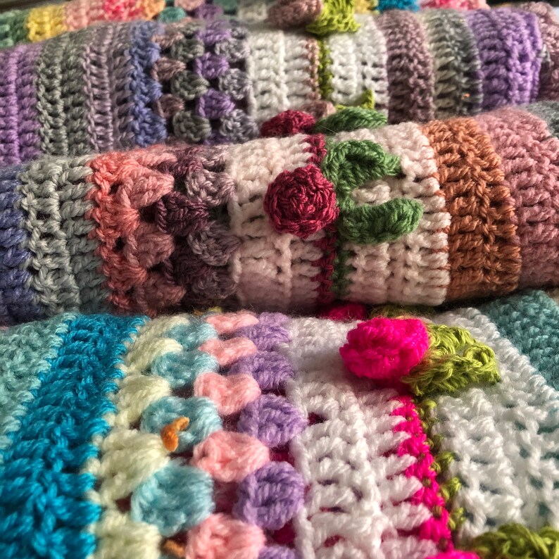 Crochet Summer Love Blanket Pattern NEW VERSION Etsy