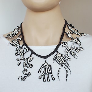 Webwear Xray Necklace Latex Rubber
