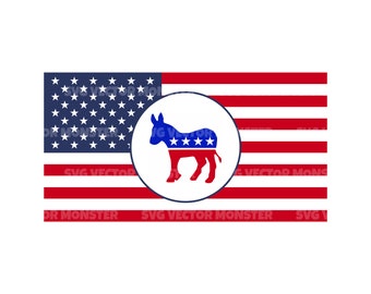 Download Democrat Donkey Svg Etsy