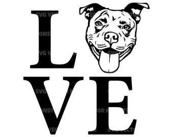 Sticker American Pitbull Svg Dog Mom Silhouette Decal Dog Dad Pitbull Svg Design Vector Cut File For Cricut Pet Supplies Pet Portraits Vadel Com