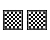Chess Board SVG, Checkers Board Svg, Checkered Game Table Clip Art, Stencil For Silhouette, For Cricut, Eps Dxf Pdf Svg Png, Vector, Clipart