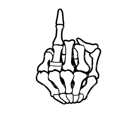 Skeleton Groom Finger Svg, Wedding Band Finger Svg, Engagement Ring  Vector Cut file Cricut, Silhouette, Pdf Png Eps Dxf, Decal, Sticker