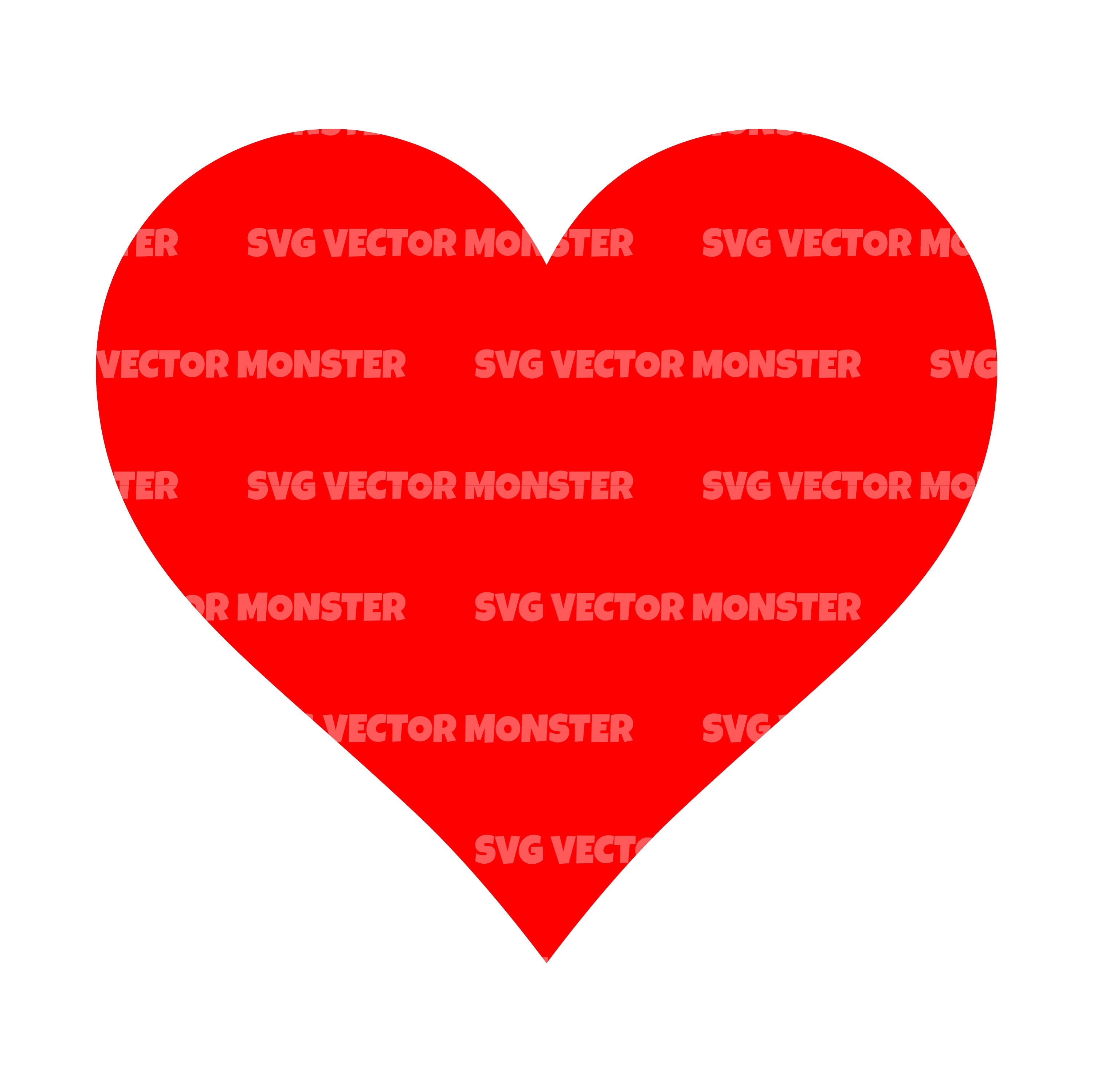 Pegatina de corazón rojo - Etsy México, image size:3000x2999