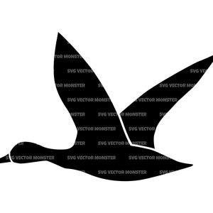 Flying Duck Svg. Vector Cut File for Cricut, Silhouette, Pdf Png Eps ...