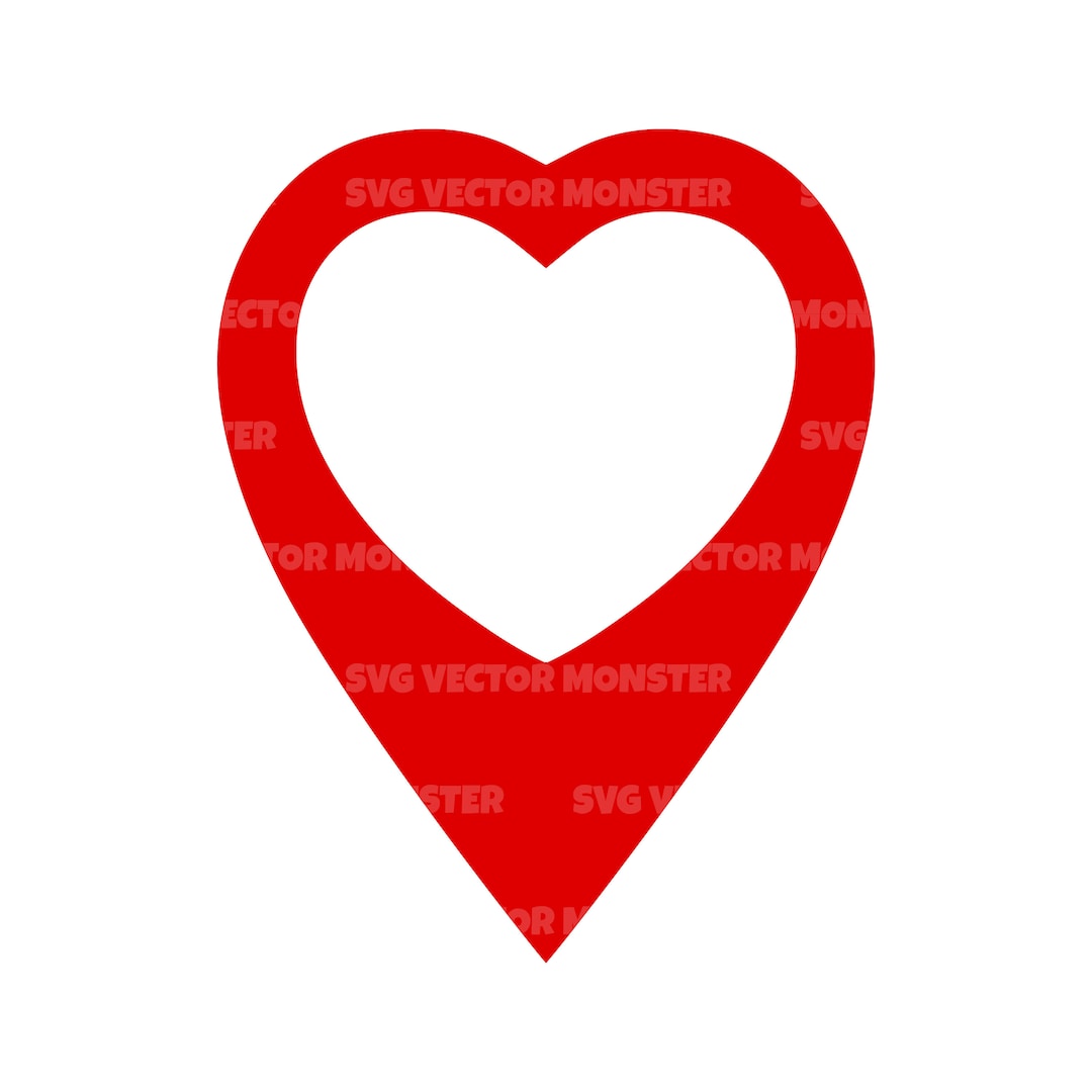 Heart Location Pin Planner Stickers Graphic by emmaloustudioco · Creative  Fabrica