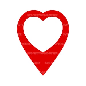 Herz Karte Pin SVG, Ort Pin SVG, Marker Vektor geschnitten Datei für Cricut, Silhouette, Pdf Png Eps Dxf, Aufkleber, Aufkleber, Vinyl, Pin