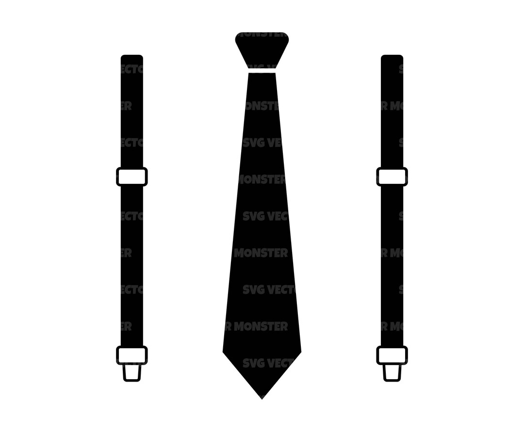 Suspenders Svg, Tie Svg, Baby Onesie Svg, First Birthday Svg. Vector ...
