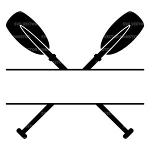 Canoe Paddle Template 