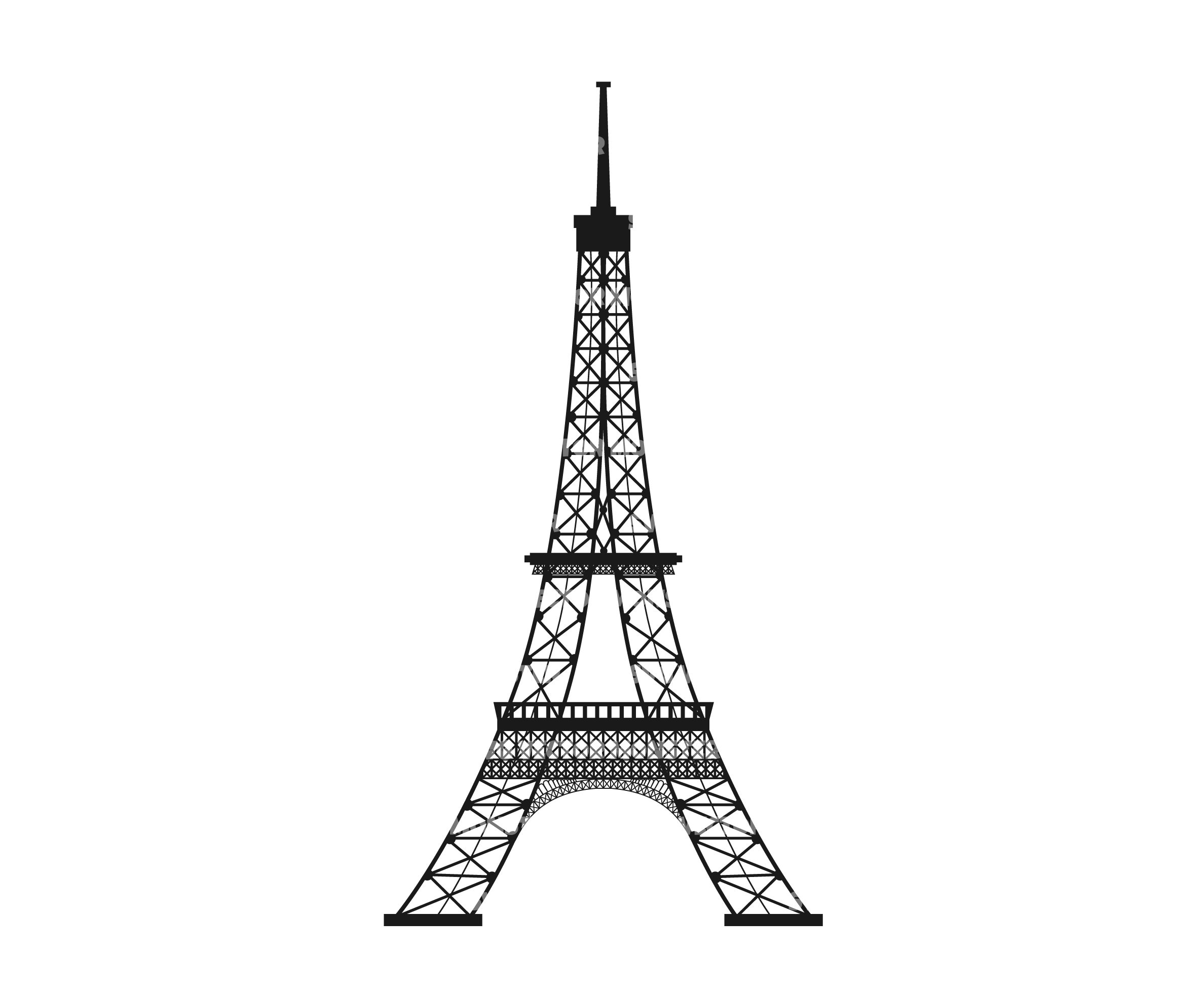 Eiffelturm svg, Frankreich svg, Paris svg. Vektor Cut Datei für Cricut