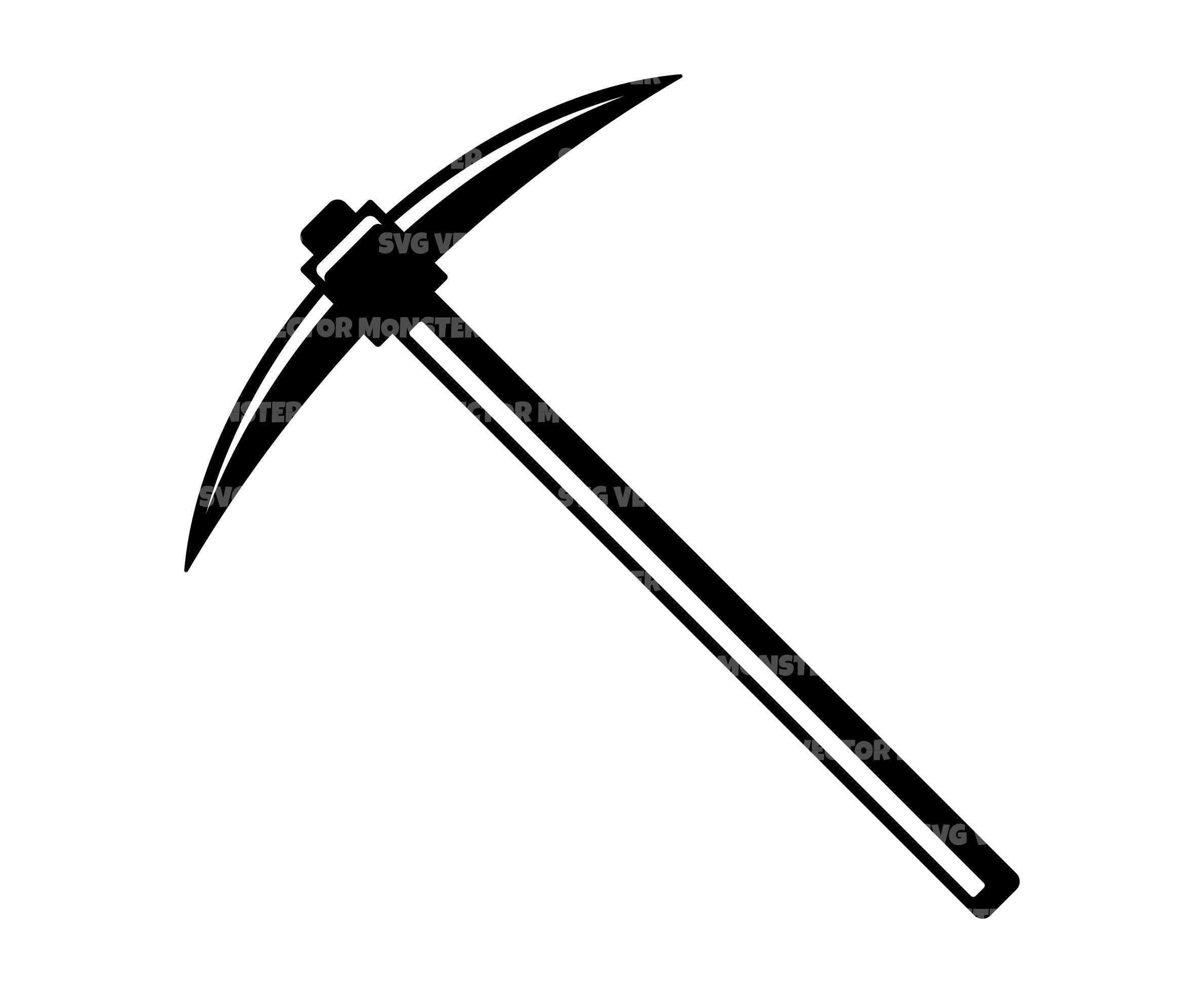 Pickaxe Svg Mining Logo Svg Coal Miner Svg. Vector Cut file Etsy