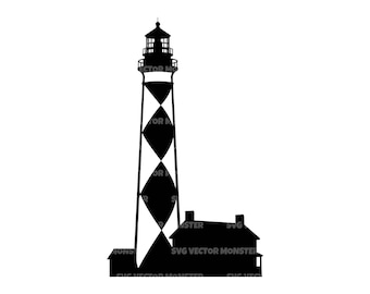 Cape Lookout Svg Png Dxf Pdf, Vector Cut File (Digital Download)