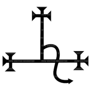 Lilith Sigil Svg, Lilith Sigil Png, Pagan Clip Art, Demon Svg, Vector Cut file for Cricur, Silhouette, Pdf Png Dxf.