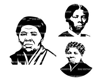 Harriet Tubman Svg Png, Vector Cut file Cricut, (Digital Download)