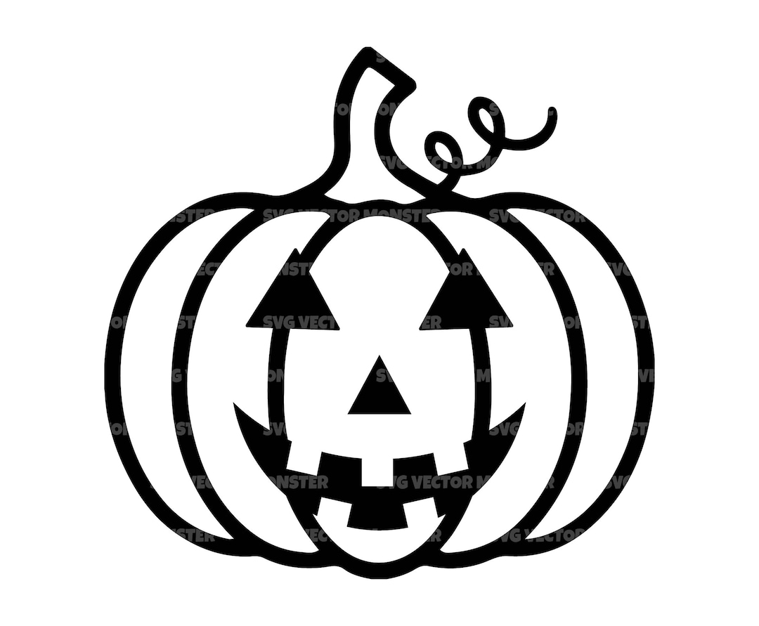 Jack O Lantern Svg, Pumpkin Face Svg, Halloween Svg, Pumpkin Patch Svg ...