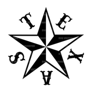 テキサス スター SVG、テキサス スター PNG、テキサス クリップアート。ベクター カット ファイル Cricut、シルエット、Pdf PNG Dxf、デカール、ステッカー、ビニール。