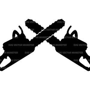 Tronçonneuses croisées SVG, Bûcheron SVG, Exploitation forestière SVG, Bûcheron. Fichier de coupe vectorielle Cricut, Silhouette, Pdf Png Eps Dxf, Décalcomanie, Autocollant, Vinyle.