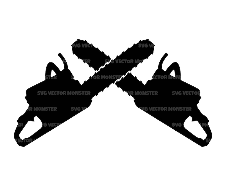 Crossed Chainsaws Svg Lumberjack Svg Logging Svg Etsy Australia