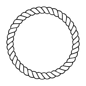 how to draw rope in a circle how to draw rope in a circle