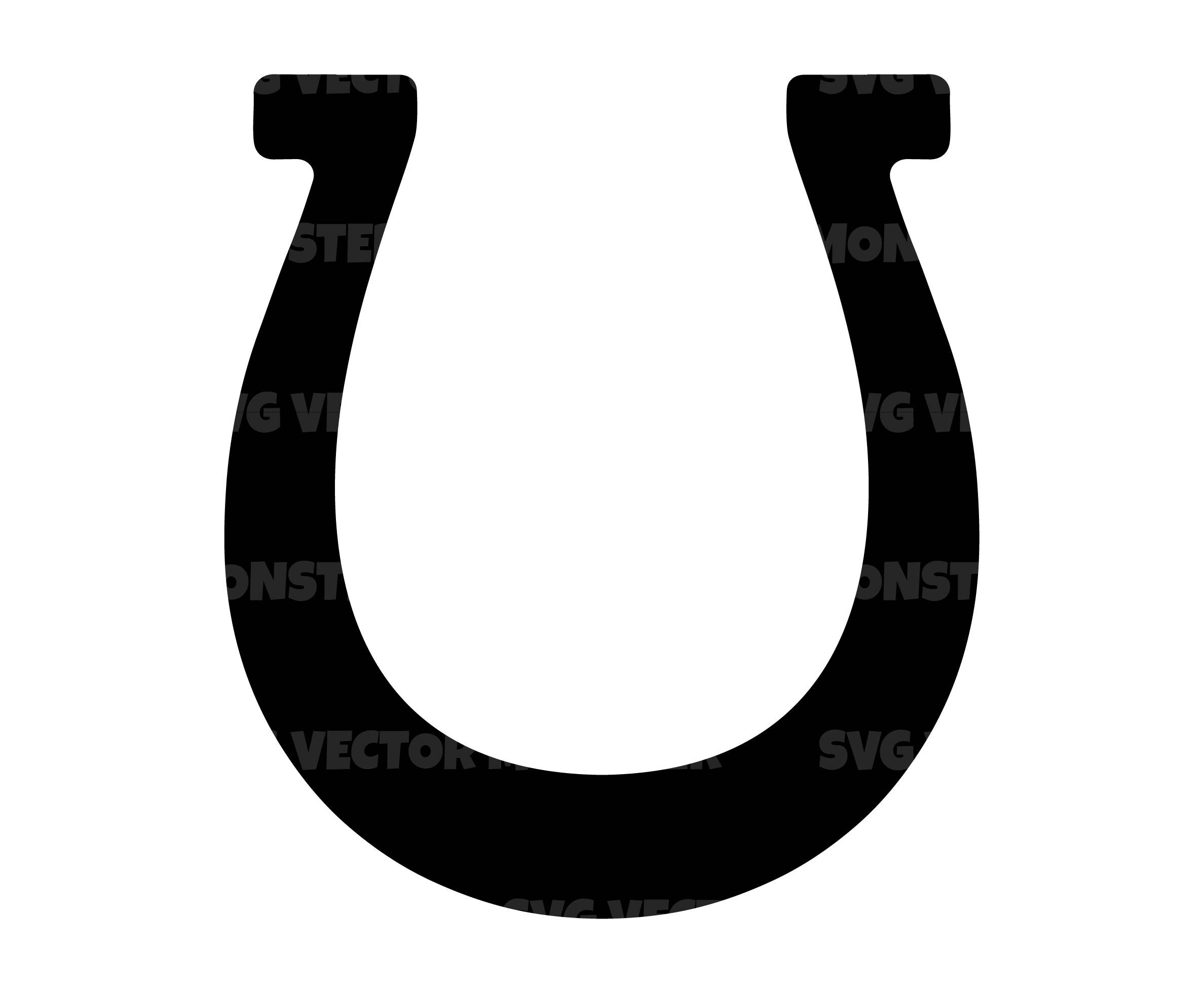 Horseshoe Svg, Horse Head Svg, Horse Vector Cut File For Cricut ...