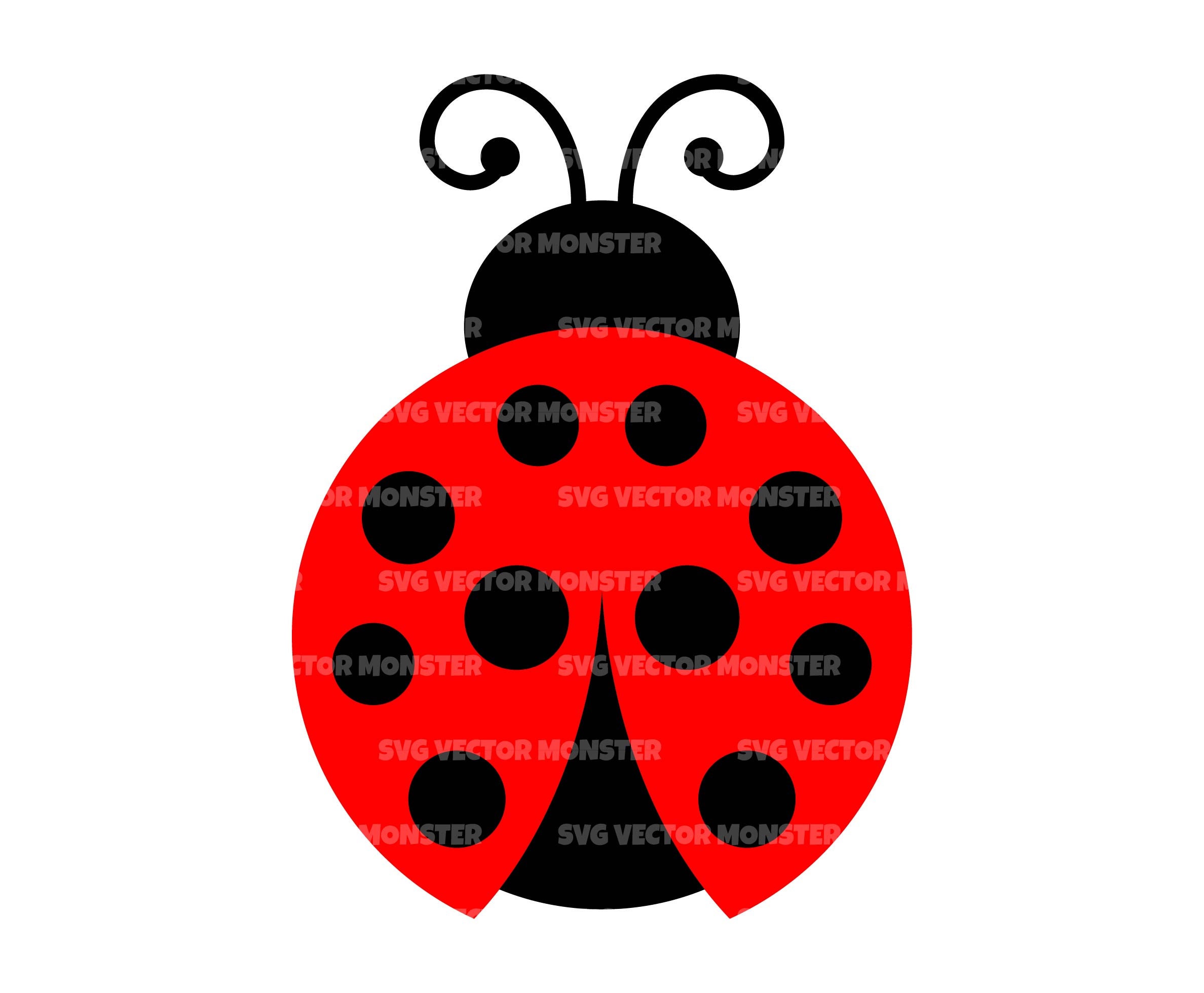 Ladybug Illustration SVG/PNG Graphic by Vector Haven · Creative