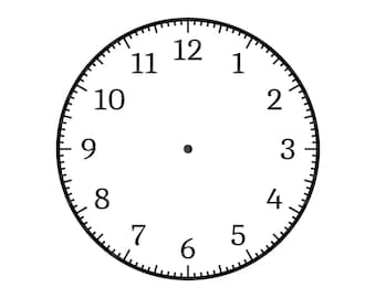 Clock Face Svg, Clock Face Png, Clock Numbers Svg, Clock Numerals, Horloge Svg, Time Svg. Vector Cut file Cricut, Silhouette, Pdf Png Dxf.