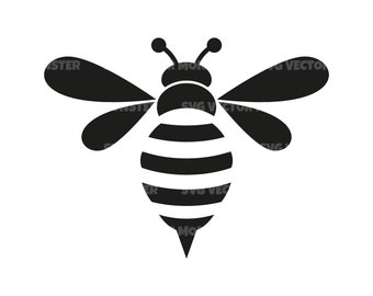 Bee Svg. Bumblebee, Honey Bee. Vector Cut file for Cricut, Silhouette, Pdf Png Eps Dxf, Decal, Sticker, Vinyl, Pin