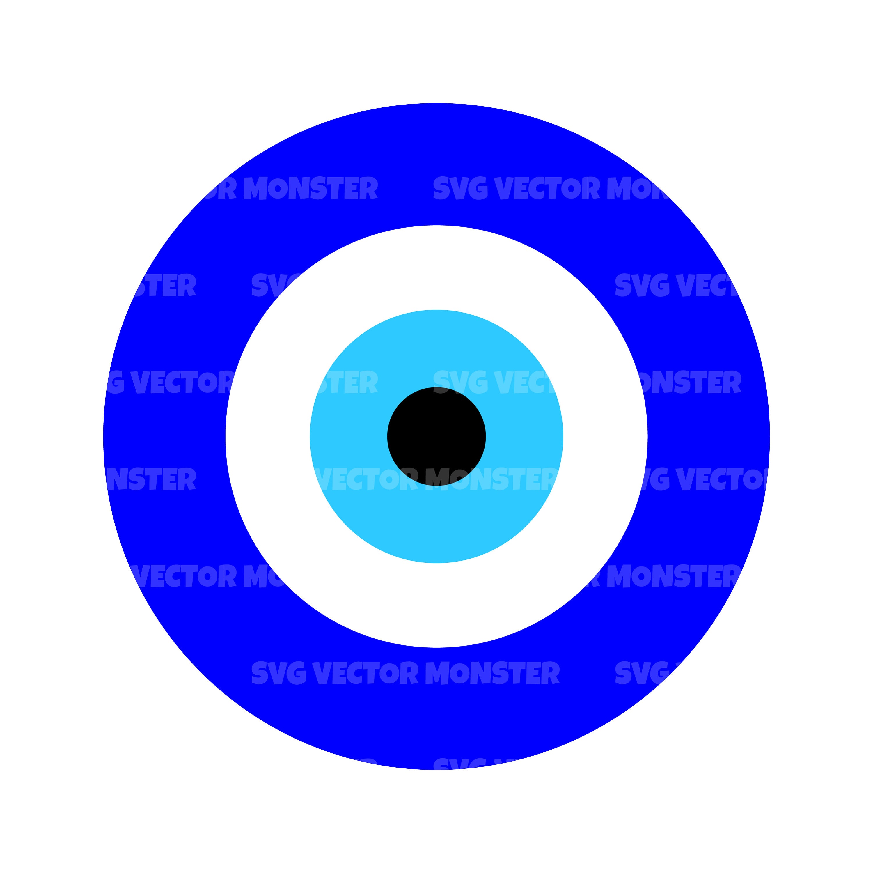 Evil Eye Cut File SVG