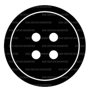 Naaien knop Svg, naaister Svg. Op maat SVG. Vector gesneden bestand voor Cricut, silhouet, stencil, Pdf Png Eps Dxf, sticker, sticker, vinyl, pin.