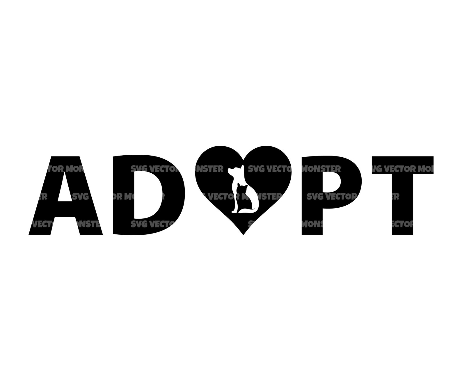 Adopt Svg Don't Shop Foster Mom Svg Adopiton Svg. Etsy