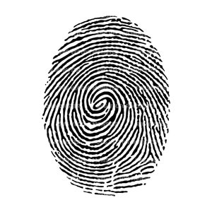 Empreinte digitale SVG, Empreinte digitale SVG, Empreinte digitale SVG, Empreinte digitale SVG, Scanner, Biométrique. Fichier de coupe vectorielle Cricut, Silhouette, Pdf Png Dxf.