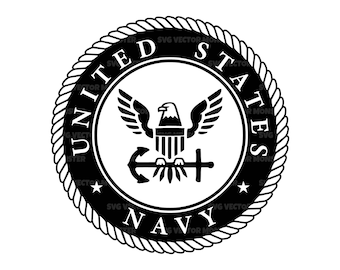 U.S. Navy Svg, US Navy Png, Army, Military, America Svg. Vector Cut file Cricut, Silhouette, Pdf Png Dxf, Decal, Sticker, Vinyl, Pin.