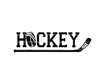 Hockey Mom SVG, Puck T-Shirt Vector Cut File (pdf, png, dxf)