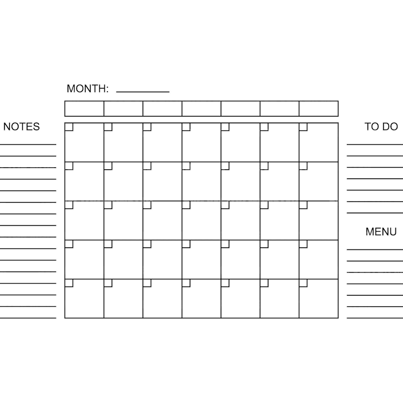 Vinyl Calendar Etsy Vinyl Calendar Etsy