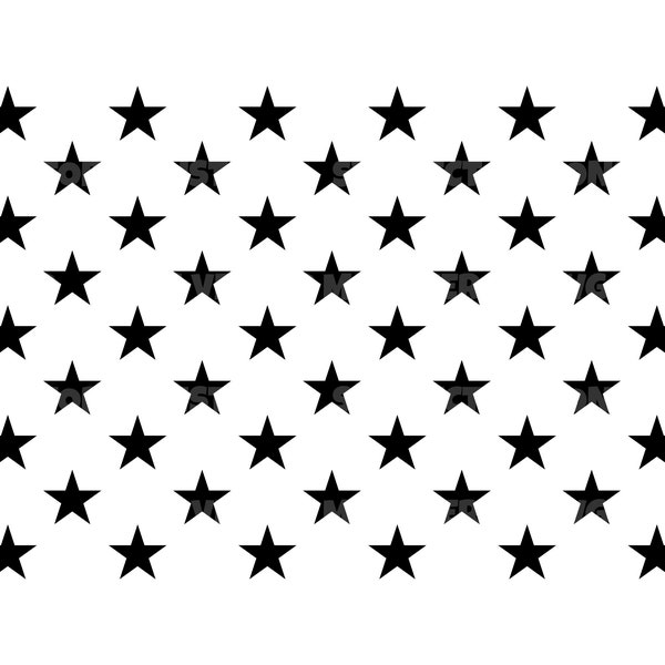 American Flag Stars Svg, Stars of 50 States Svg, Vector Cut file for Cricut, Silhouette, Pdf Png Eps Dxf, Decal, Sticker, Vinyl, Pin