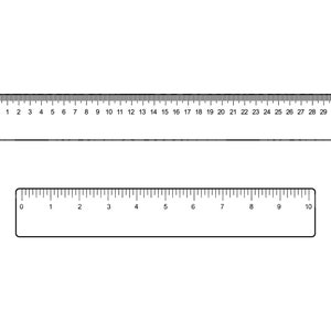 skinny ruler svg dxf png pdf 36 inch ruler measurement etsy