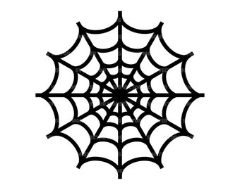 Spider Web Svg, Spider Svg, Halloween Decor Svg, Web Png. Vector Cut file Cricut, Silhouette, Pdf Png Eps Dxf, Decal, Sticker, Vinyl, Pin.