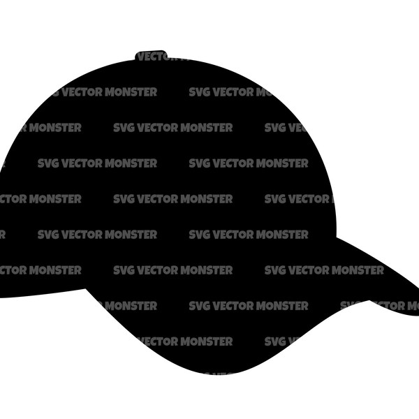 Baseball Cap Sticker Svg Etsy