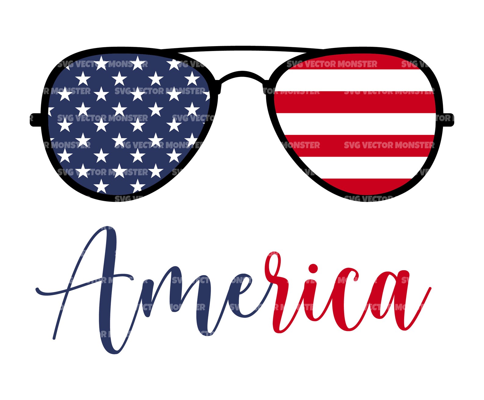 American Flag Sunglasses Svg Patriotic Aviator Sunglasses Etsy