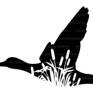 Entenjagd SVG, Entenjagd Png, Jäger SVG, Vogeljagd, Jagdsaison. Vektor-Schnittdatei für Cricut, Silhouette.