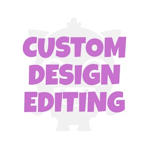 Edición de diseño personalizado, pedido SVG personalizado. -Por favor envíame un mensaje con los detalles antes de comprar.-