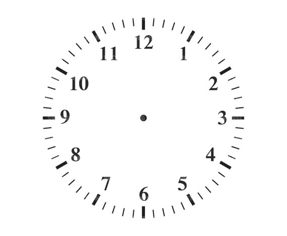 Clock Face Svg, Clock Numbers Svg, Clock Numerals, Horloge S