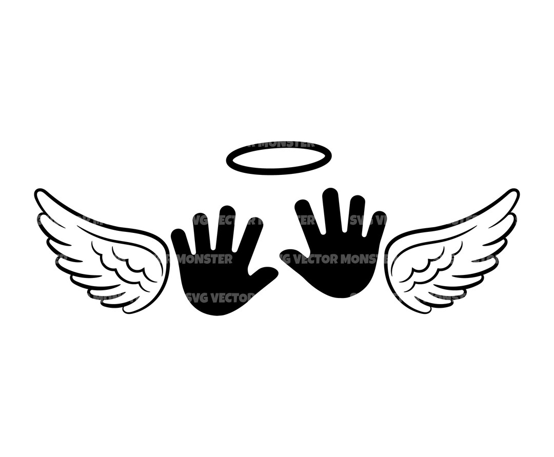 Devil and angel headband wings costume Royalty Free Vector