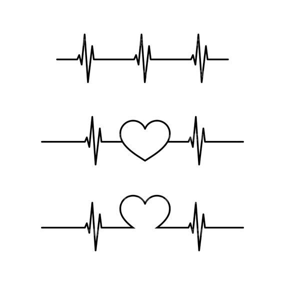 Mountain Bike Heartbeat Svg Vector Graphic by amdsagor · Creative Fabrica